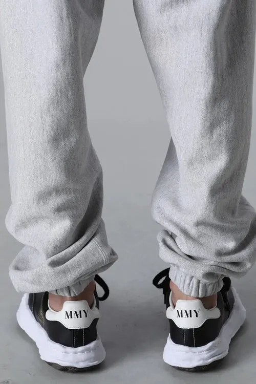 SAINT MICHAEL ARCH SAINT SET PANTS/BLACK The latest SAINT LOGO sweatpants, washed black/gray gray S-XL, custom woven and dyed, black surface and gray bottom fabric, same as the original version, original level straight cracking pulp, original cut and loose fit